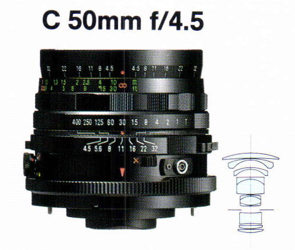 C 50mm f/4.5 – Mamiya RB67 Camera Guide