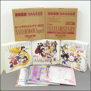 LD セーラームーン TVシリーズ3BOX+劇場版セット レーザーディスク BD