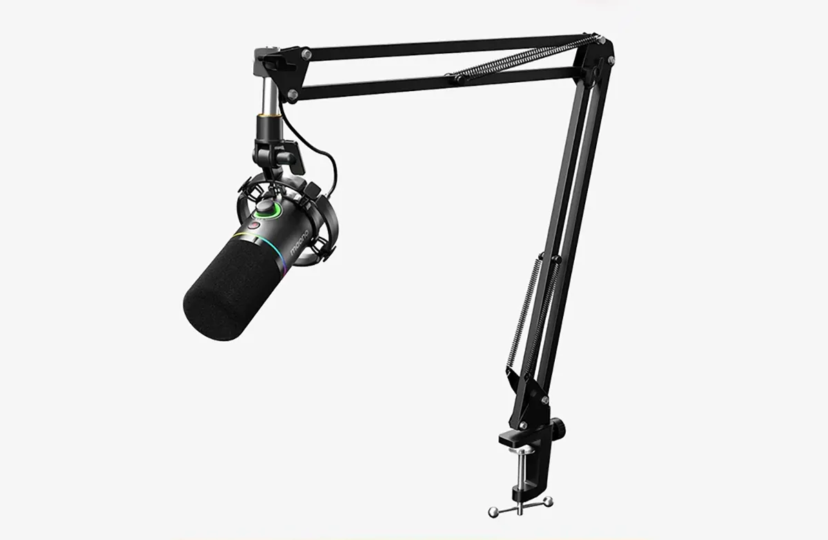 Maono PD200XS レビュー｜USB/XLR接続可能で、RGBライトが光る高音質