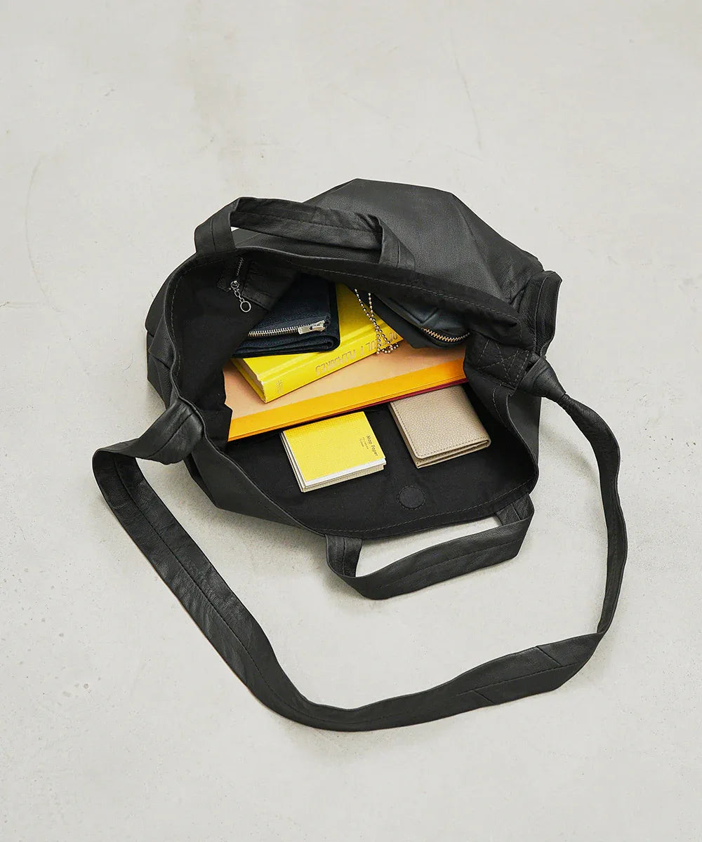 多機能 2way ショルダーバッグ やぎ革 – REN