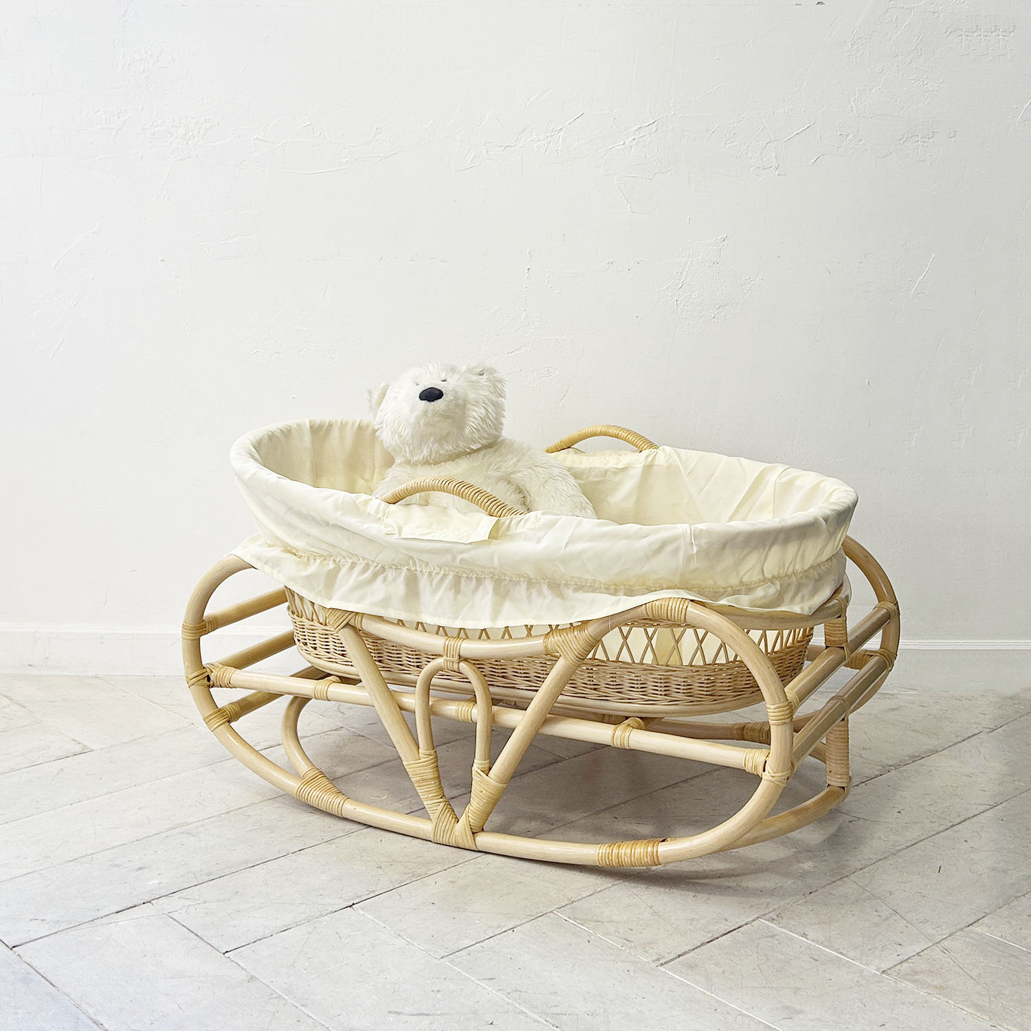 ラタンクーファン ナチュラル ＆ ゆりかごラタンナチュラル - barbiebarbie