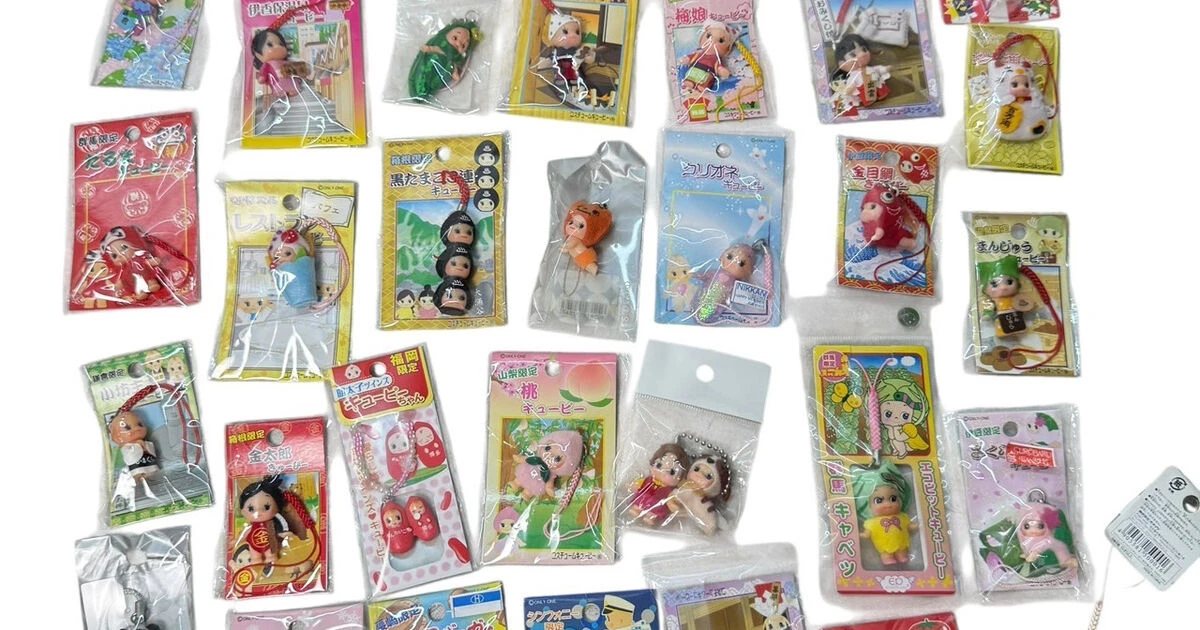 ご当地キューピーのストラップを5,000円で買取しました。 | 買取実績