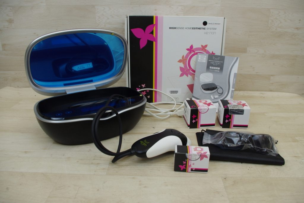 家庭用脱毛器 ケノン Ver6.0 眉毛脱毛器付き マットブラック 使用僅少