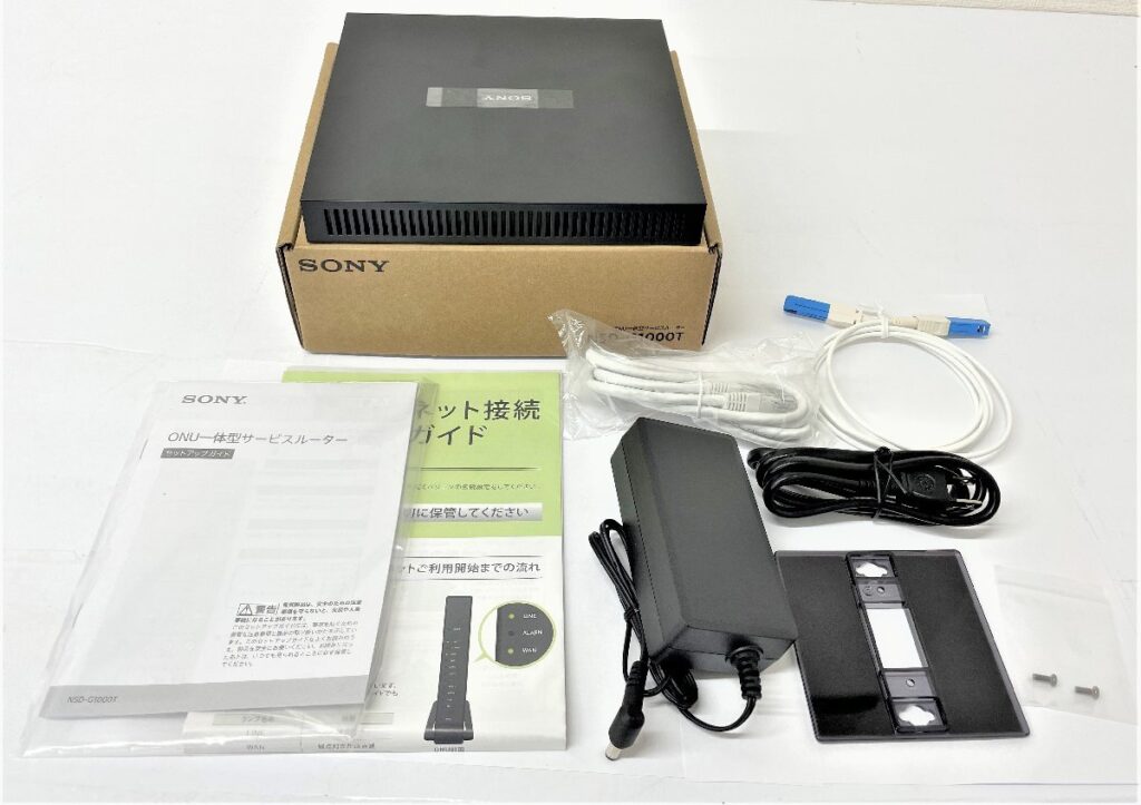 SONY ONU一体型サービスルーター NSD-G1000Tの買取実績【錬金堂】