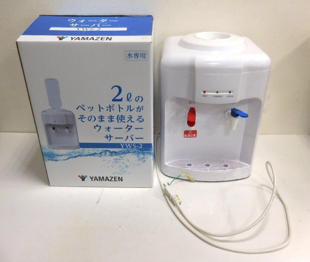 山善 YAMAZEN 冷水 温水 ウォーターサーバー YWS-2 2Lペットボトル専用