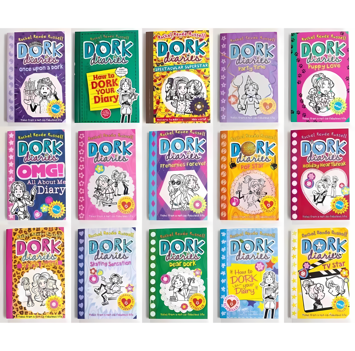 Dork Diaries boxed set 18 books – ReadMoreDXB