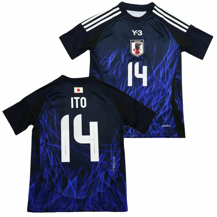 adidas アディダス】＃14 伊東純也 キッズ サッカー 日本代表 2024