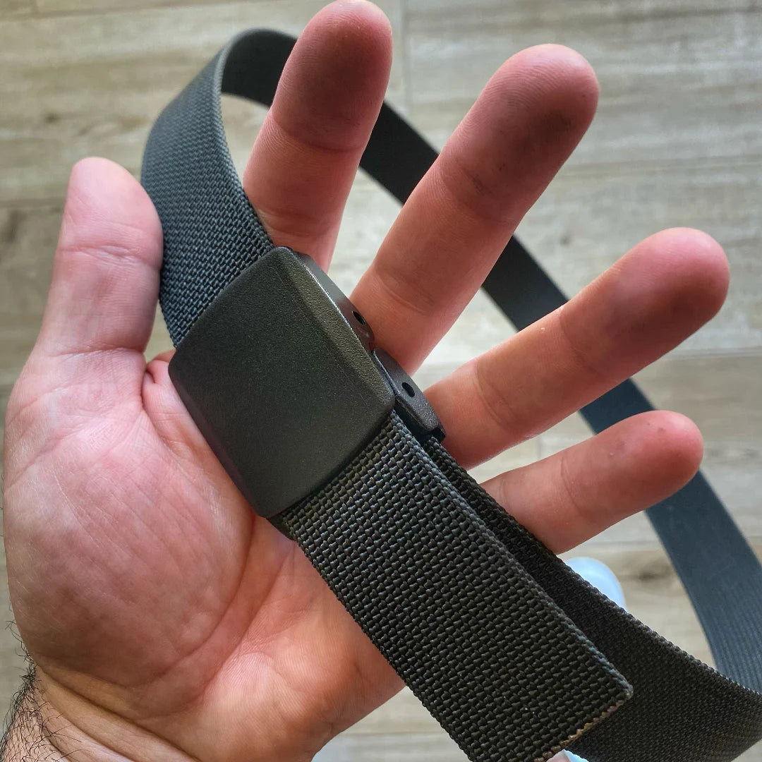 Single Layer EDC Belt - Plastic Ykk Buckle | Recycled Firefighter