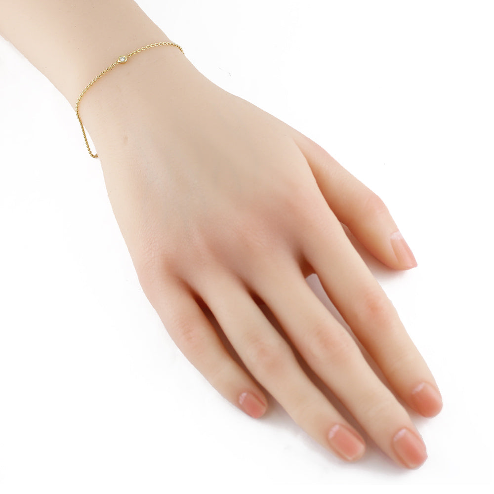 Dior ディオール ブレスレット 18金 K18イエローゴールド ダイヤモンド