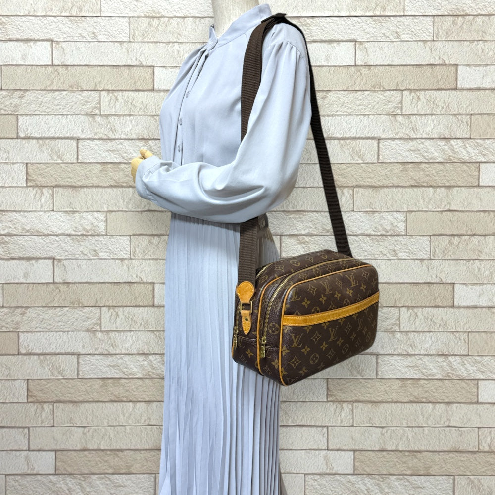 LOUIS VUITTON ルイヴィトン リポーターPM モノグラム ショルダー