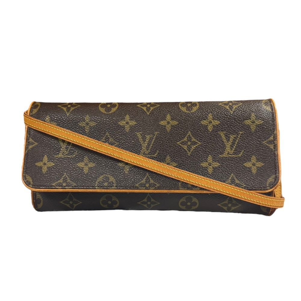LOUIS VUITTON Louis Vuitton Pochette Twin GM Monogram Shoulder Bag