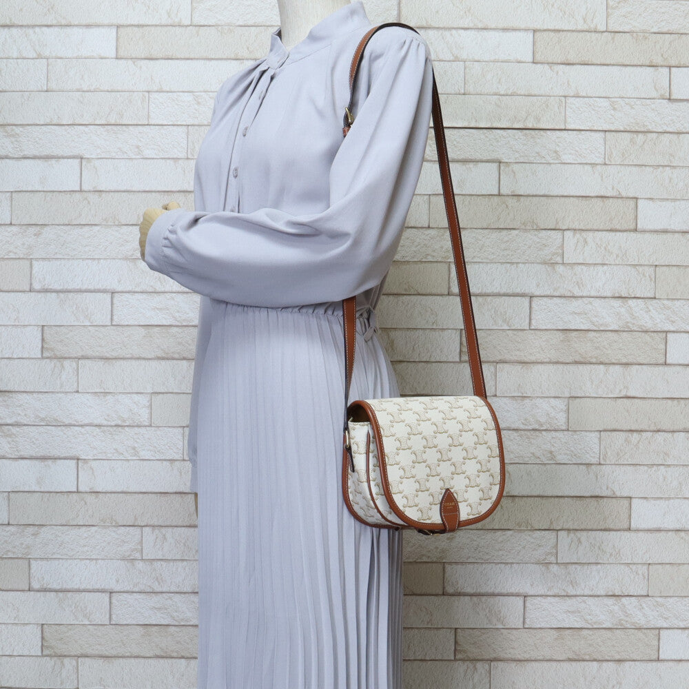 セリーヌ ファルコ トリオンフ ショルダーバッグ セリーヌ PVC