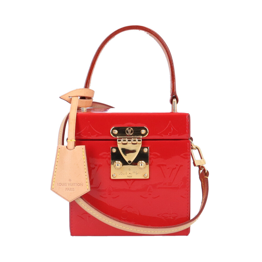 ルイヴィトン ブリーカーボックス ヴェルニ ショルダーバッグ ルイ