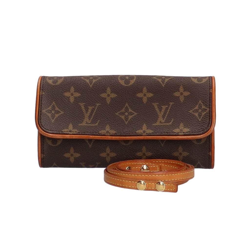 ルイヴィトン LOUIS VUITTON ポシェットツインPM モノグラム