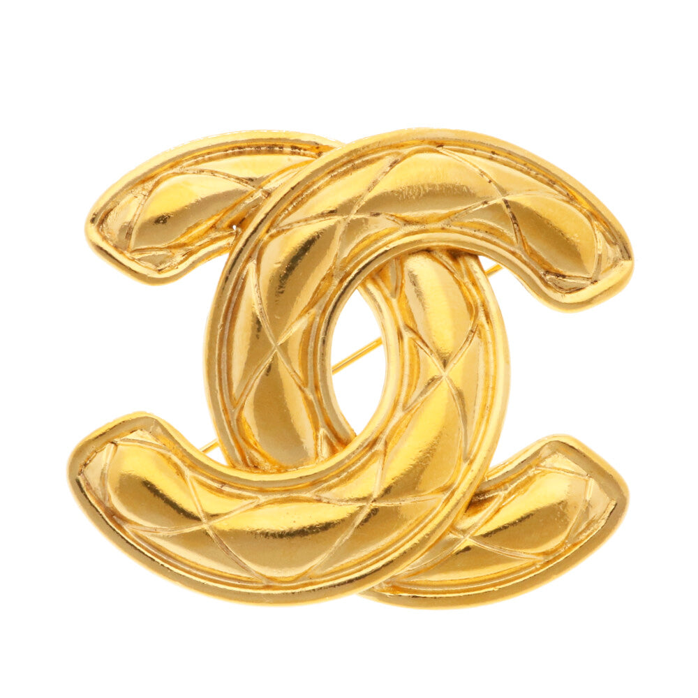 CHANEL シャネル ブローチ ココマーク 大振り ヴィンテージ ゴールド