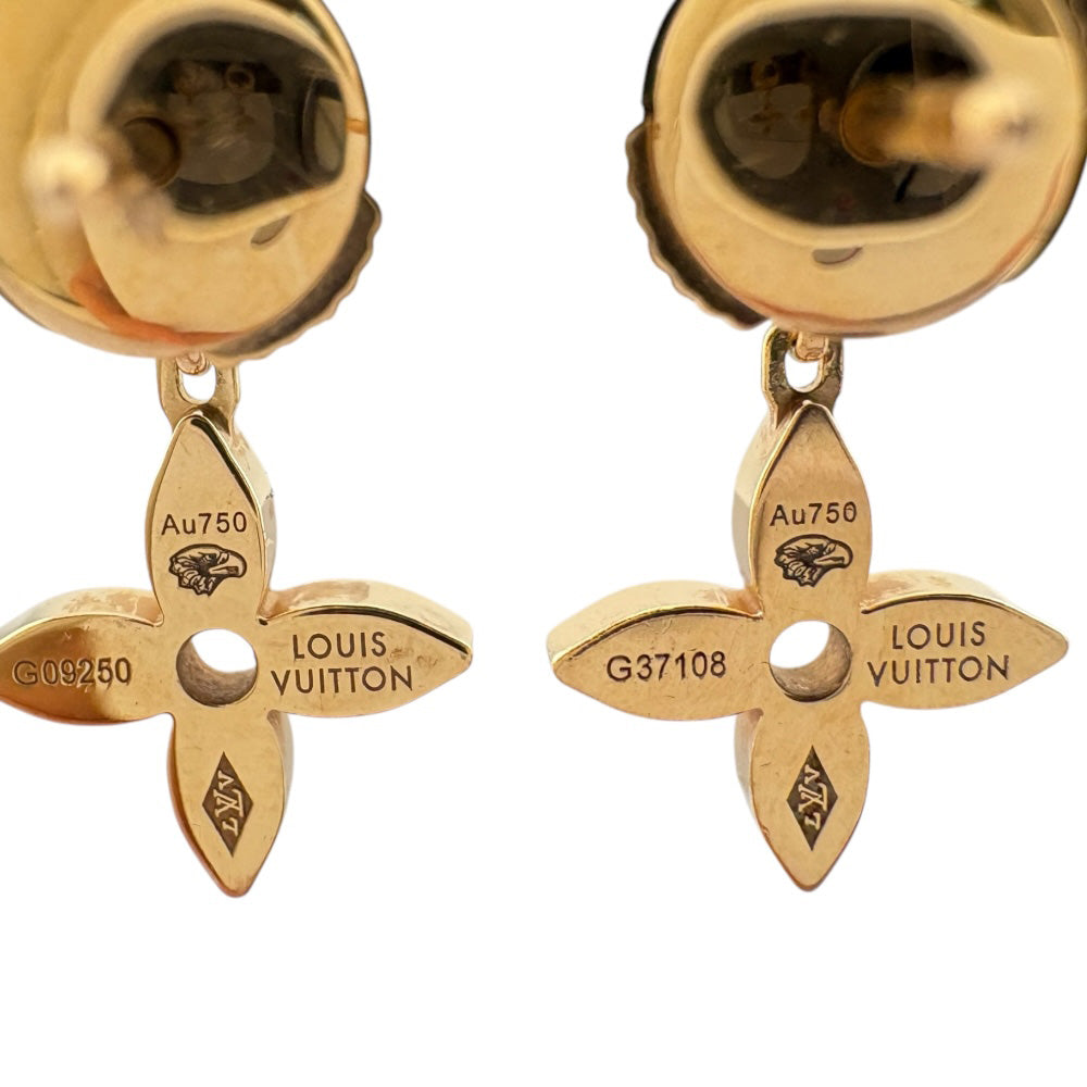 LOUIS VUITTON ルイヴィトン ピアス 18金 K18ピンクゴールド