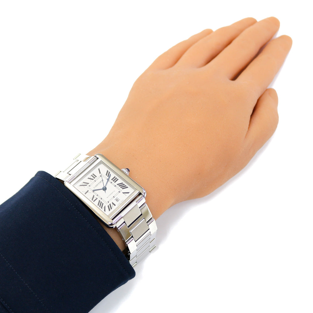 カルティエ CARTIER タンクソロXL 腕時計 ステンレススチール 3515