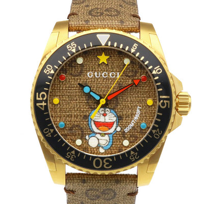 GUCCI Gucci Dive Doraemon Watch GP YA136335/136.3 Quartz Unisex 1