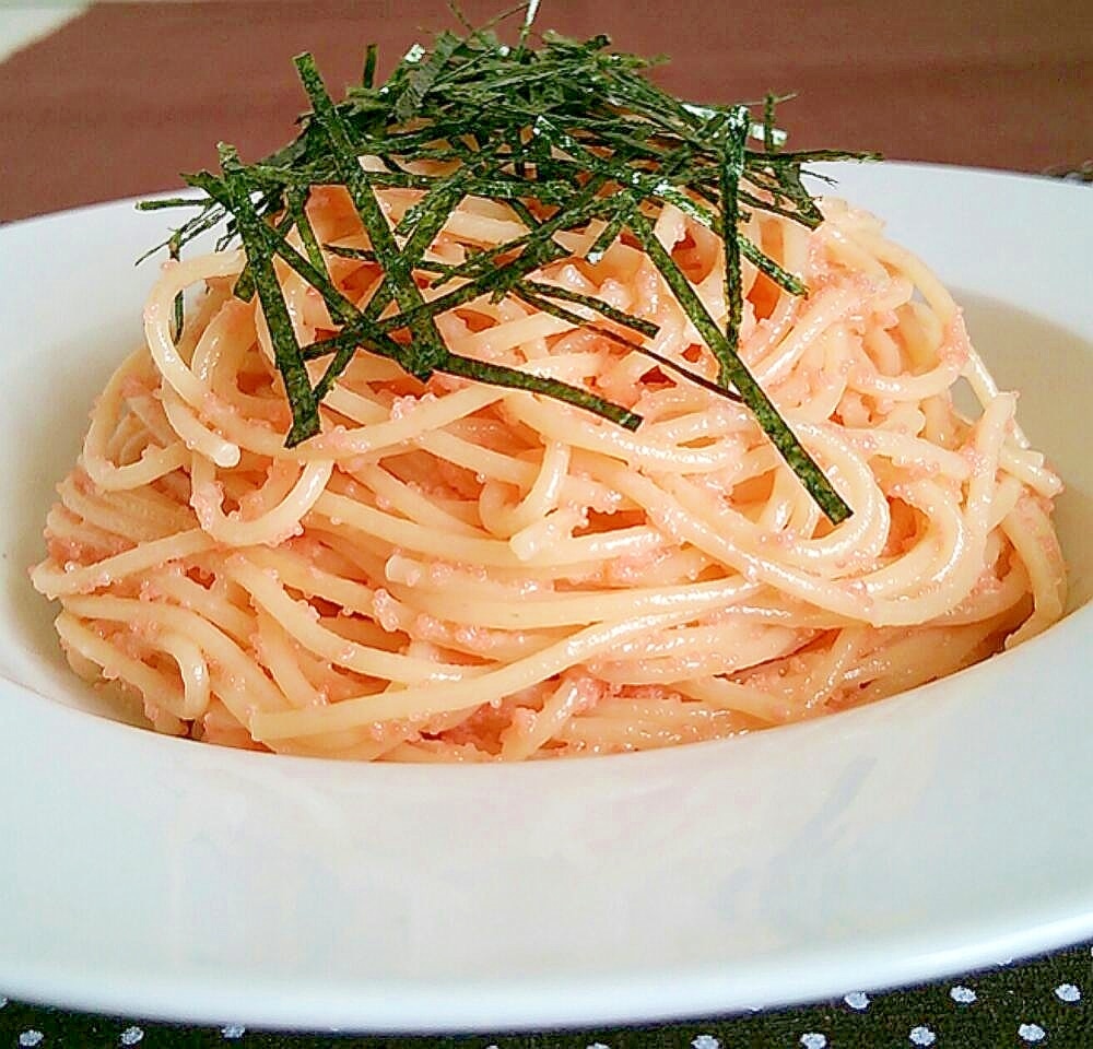 簡単混ぜるだけ♪我が家の明太子パスタ☆たらこパスタ レシピ・作り方