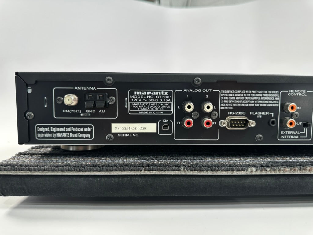 Marantz ST7001 XM ready AM/FM Tuner w/Remote – Record Mart HiFi