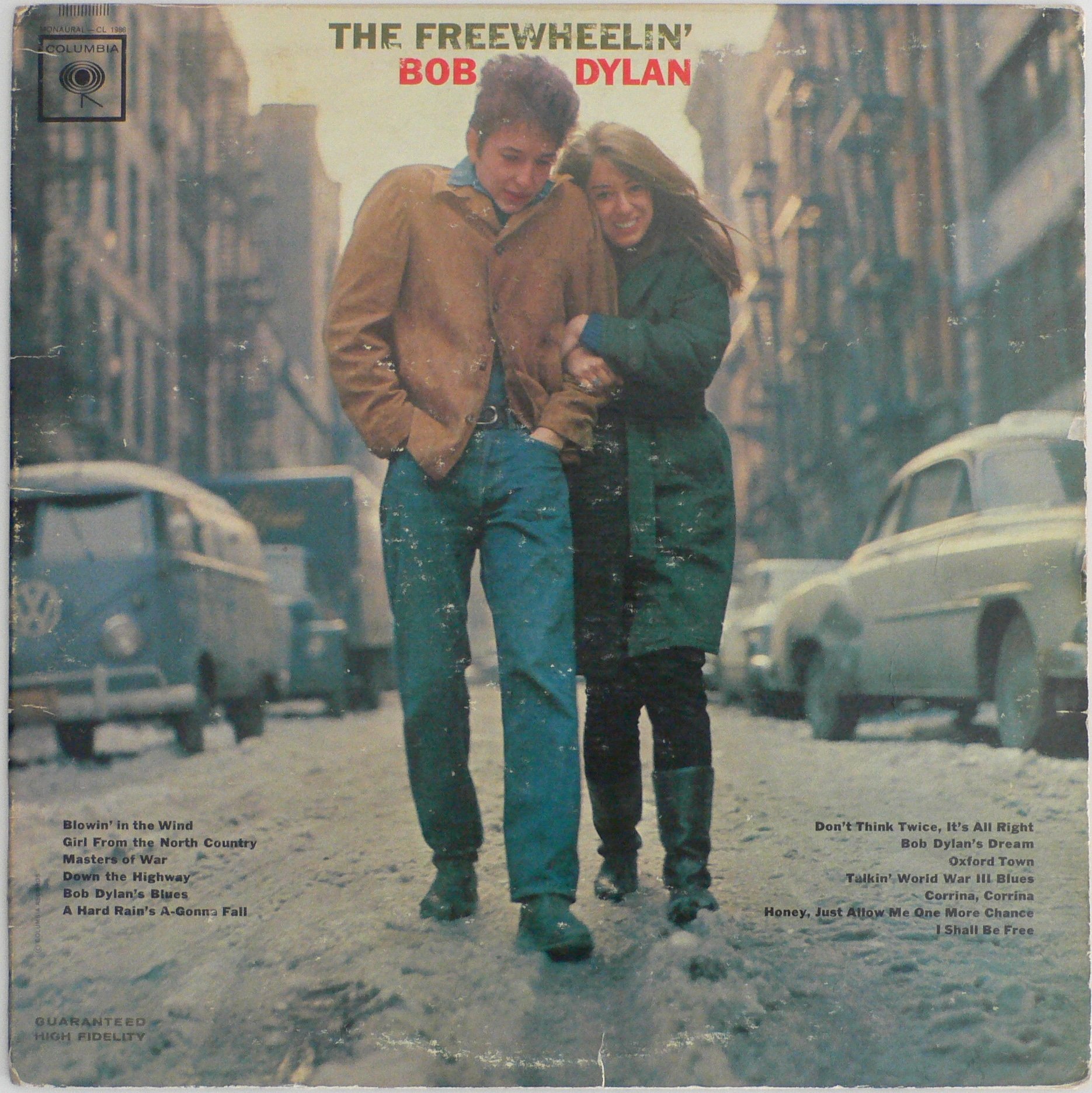 Bob Dylan – Original “Freewheelin'” Album With 4 Withdrawn Tracks