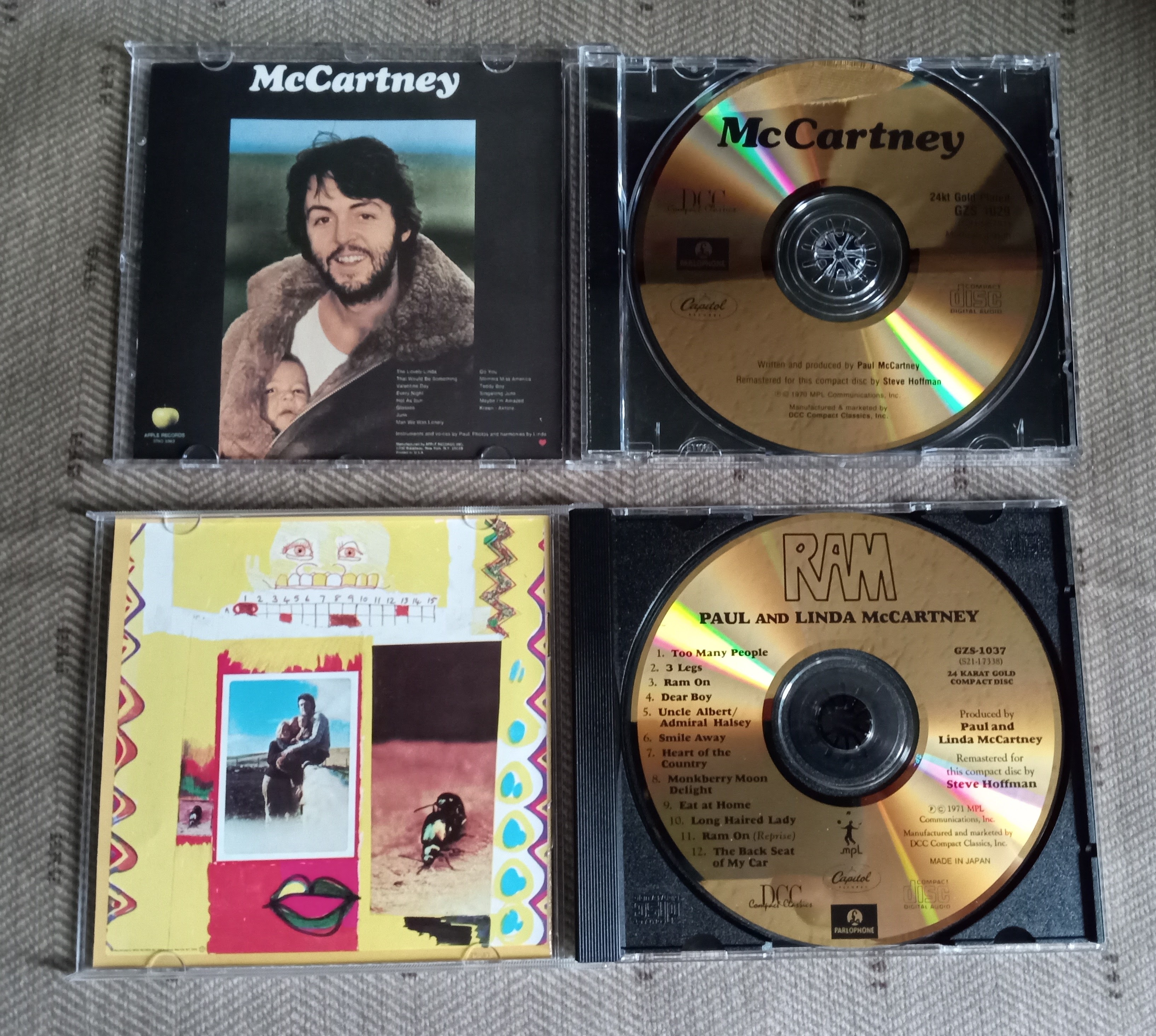 And the Gold Goes To … Paul McCartney Gold CDs (DCC and Japanese