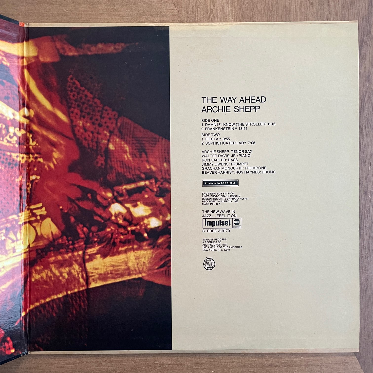 ARCHIE SHEPP / THE WAY AHEAD | RECORDSHOP GG