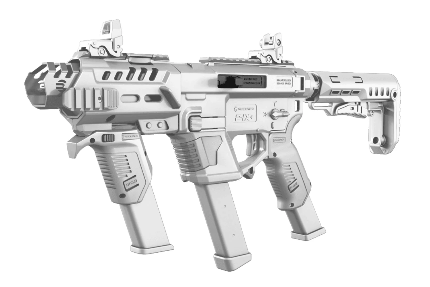 P-IX+ Black Charging Handle for Glock | AR Slide Control – Recover