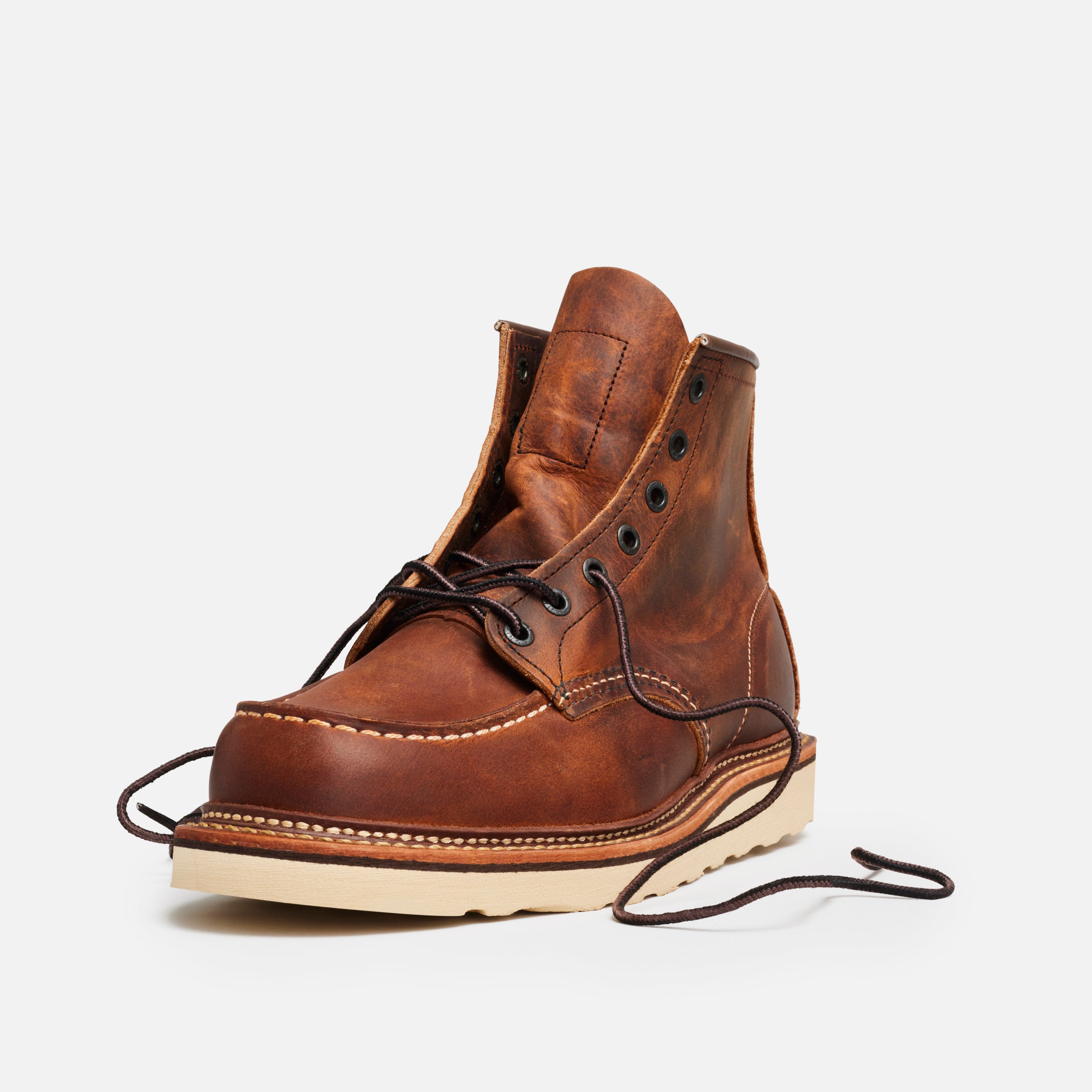 1907 Classic Moc Toe Copper Rough & Tough – Red Wing Amsterdam