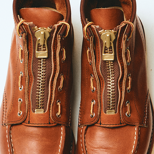 W】Boots Leather Zipper Unit / 6-inch Oro Legacy | レッドウィング