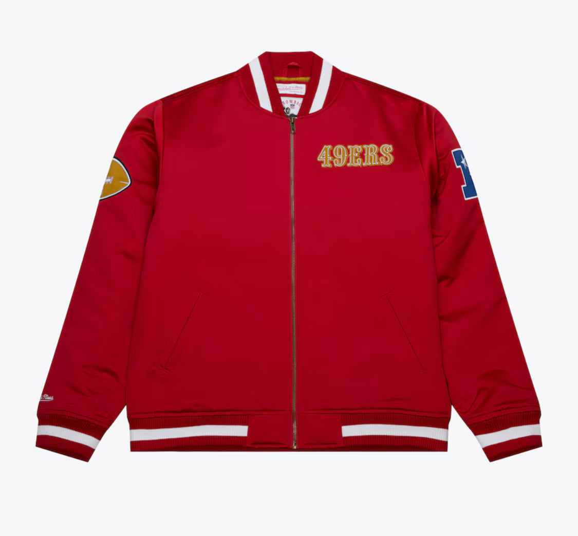 Mitchell & Ness Men's Scarlet San Francisco 49ers Heavyweight