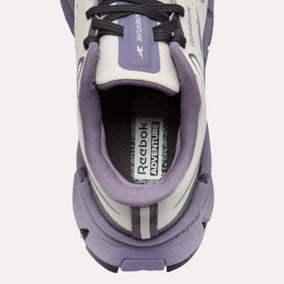 Reebok Footwear Women FloatZig 1 Adventure Shoes ALABASTER/PURPLE