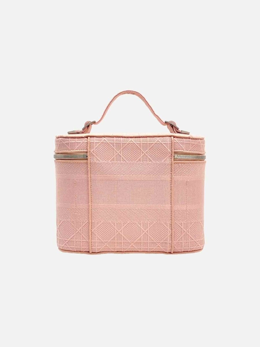 CHRISTIAN DIOR DiorTravel Pink Cannage Vanity Case - Reems Closet