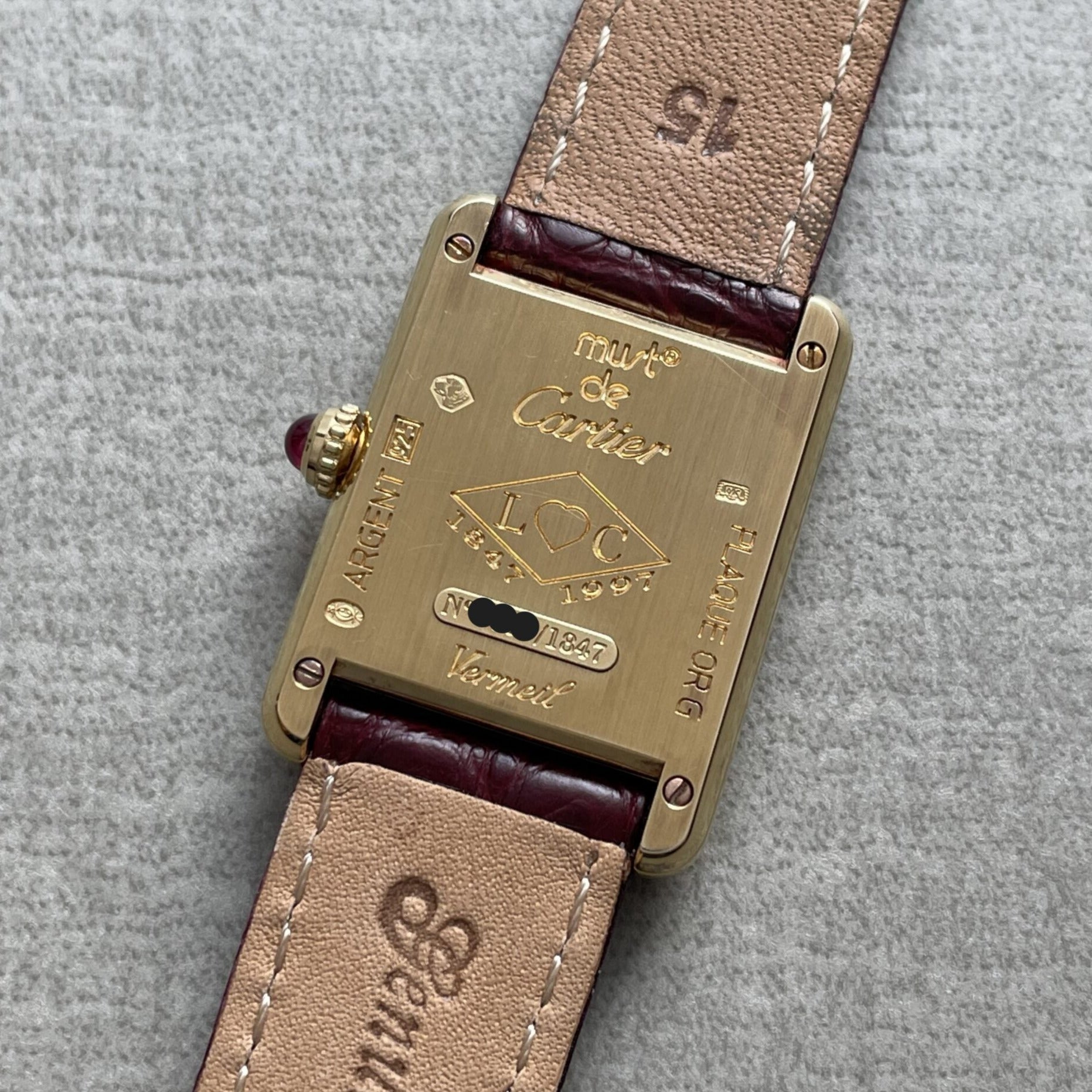 Cartier】カルティエマストタンク SM創業150周年記念1847本限定モデル