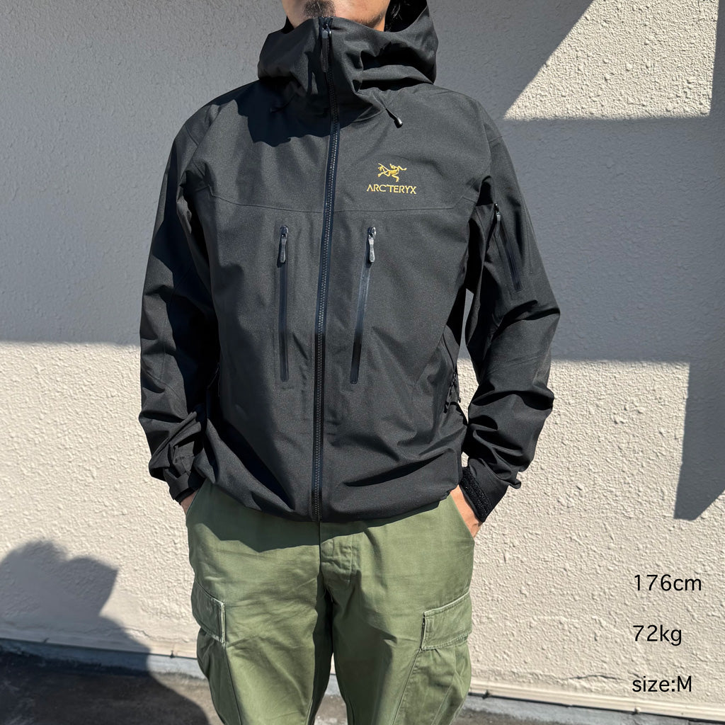 予約受付中] ARC'TERYX : Alpha SV Jacket (24K Black) – Reggieshop