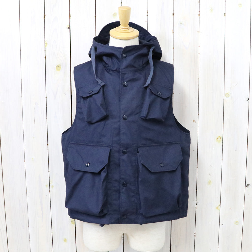 ENGINEERED GARMENTS『Field Vest-Cotton Duracloth Poplin』(Navy