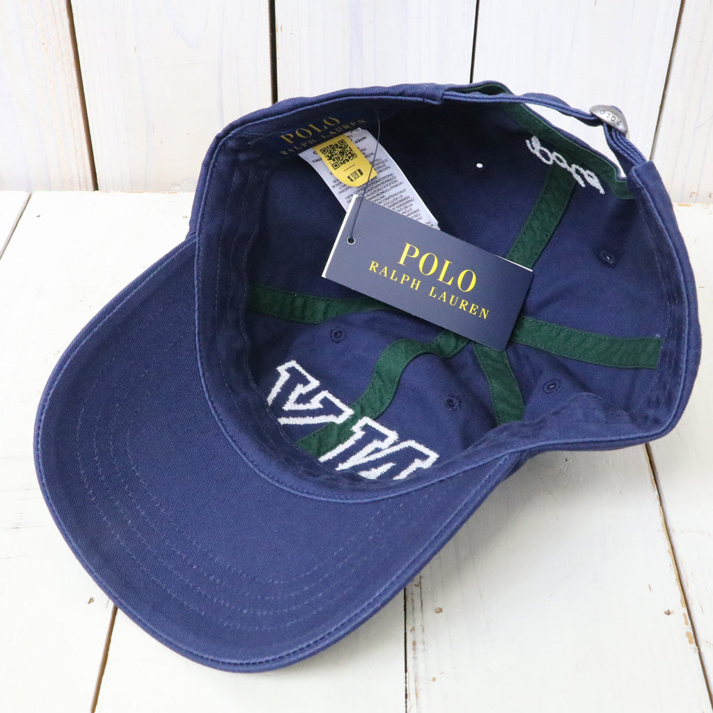 POLO RALPH LAUREN : ”NY” PATCH TWILL BALLCAP (NEWPORT NAVY