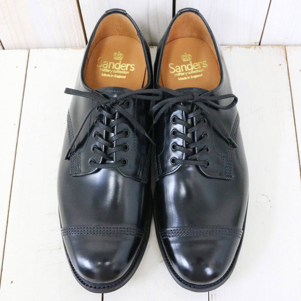 SANDERS : Military Derby Shoe (Black) – Reggieshop