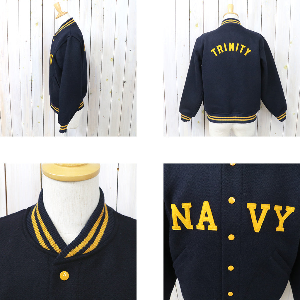 WAREHOUSE : Lot 2240 1950'S NAVY VARSITY JACKET (アップリケ