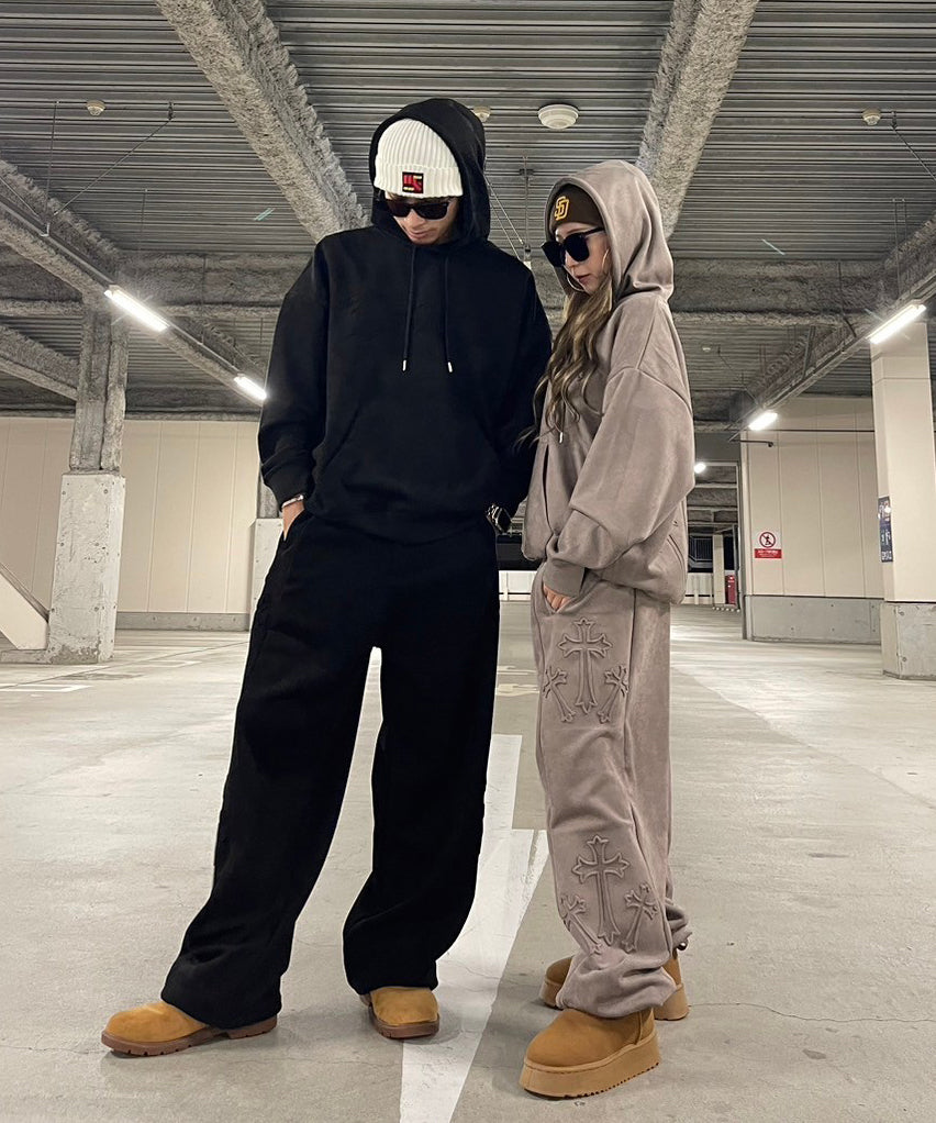 カットスエード クロスエンボス セットアップ – REGIEVO