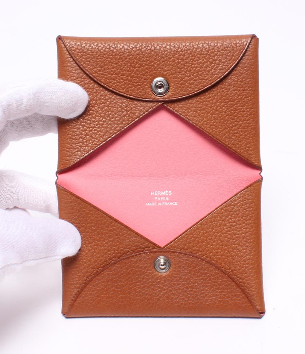 エルメス カードケース 名刺入れ Y刻印 カルヴィ ヴェルソ ユニ