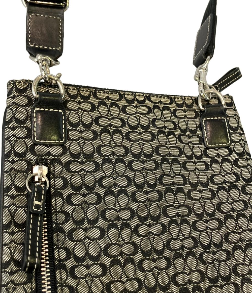 コーチ ショルダーバッグ 斜め掛け サコッシュ ミニシグネチャー