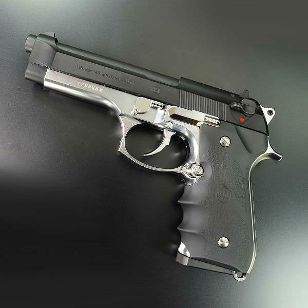 東京マルイ ガスガン M92Fミリタリーモデル フレームシルバー