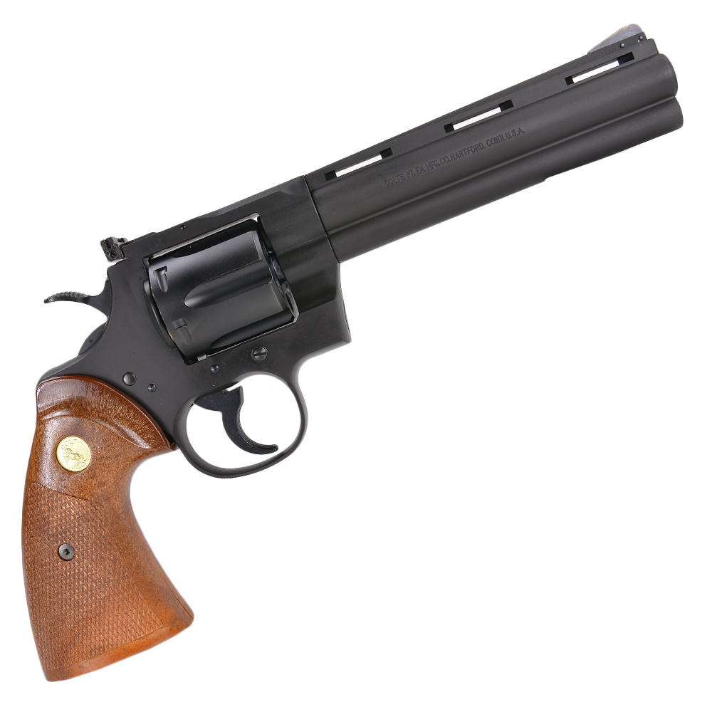 タナカ ガスガン COLT パイソン 357マグナム 6インチ Rモデル HW