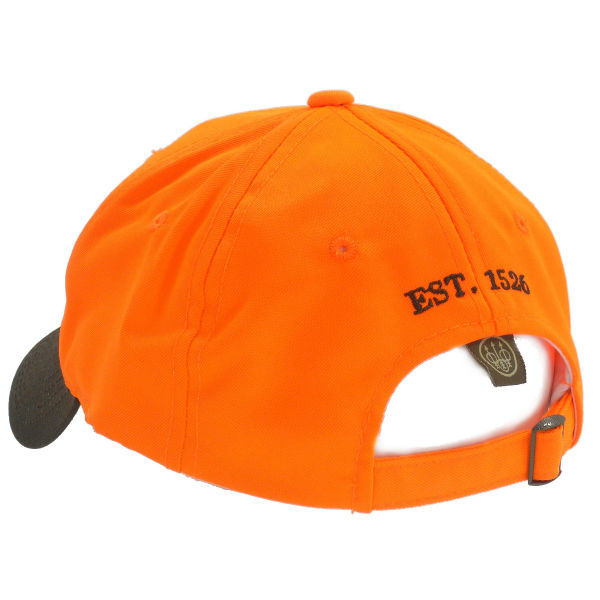 Beretta キャップ ロゴ入り ブレイズオレンジ | ミリタリーショップ