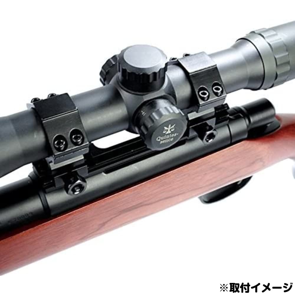 LayLax マウントリング 1インチ Low スコープ用 20mmレール対応 2個
