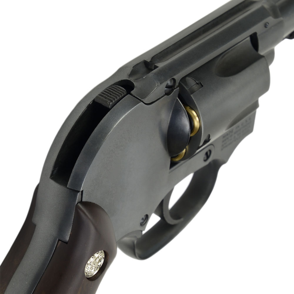 マルシン ガスガン S&W M49 ボディガード 2インチ 木目調プラグリップ