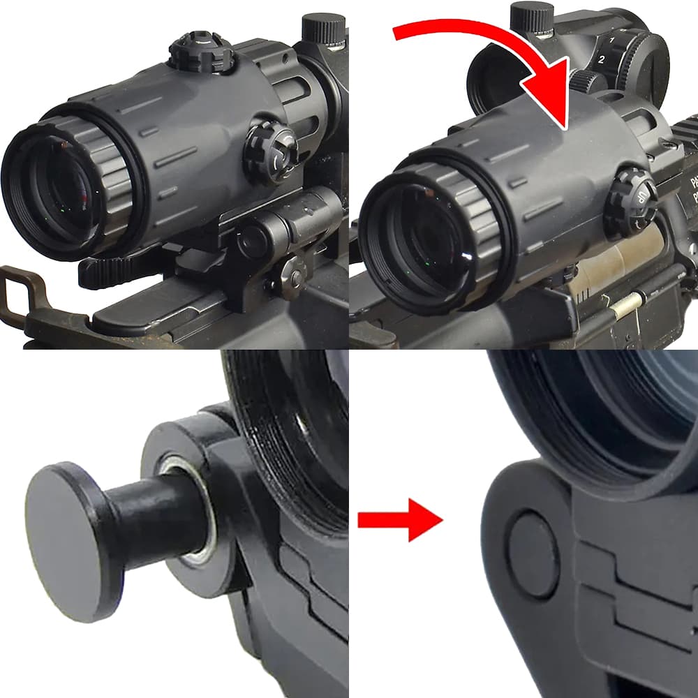 NOVEL ARMS マグニファイアー 3倍率 3X TACTICAL MAGNIFIER アウター