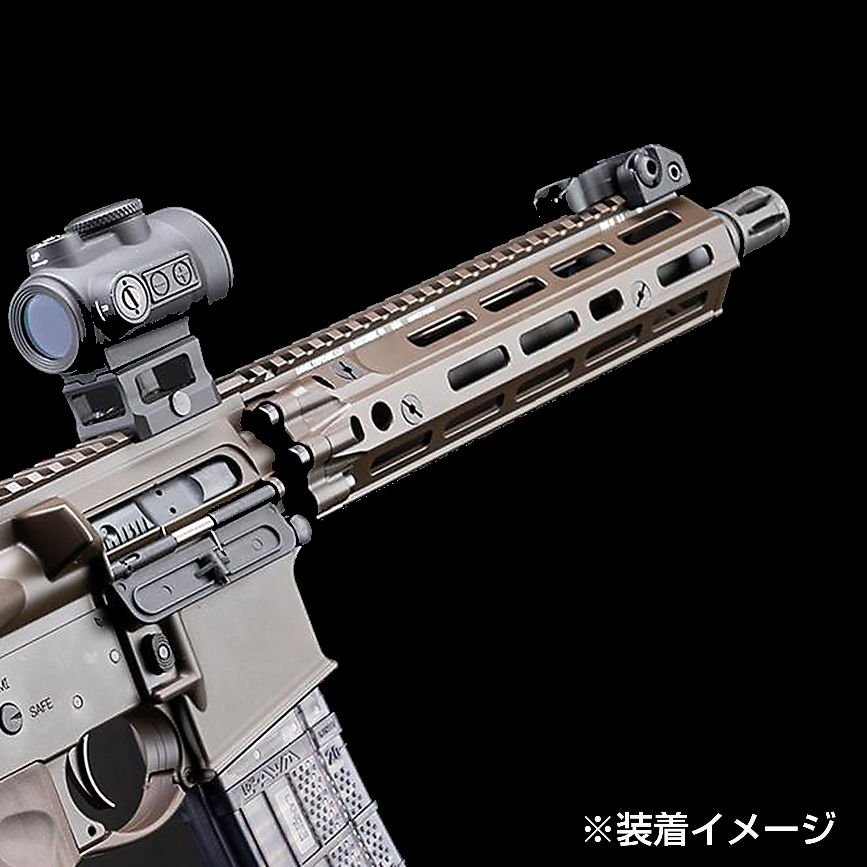 EMG/CYMA ハンドガード DD RIS III M-LOK 電動ガンM4用 9.5インチ