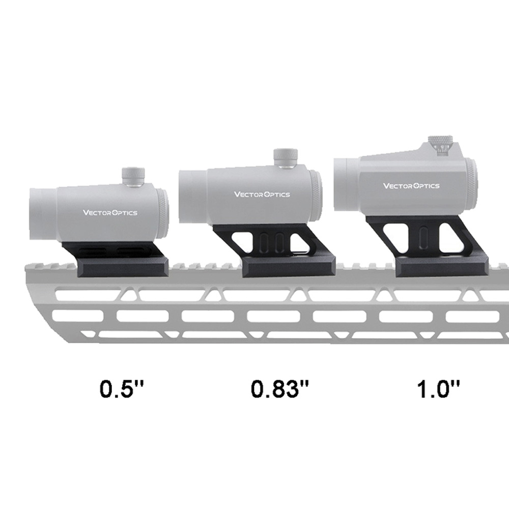 VECTOR OPTICS ライザーマウント Profile Cantilever Picatinny ハイ